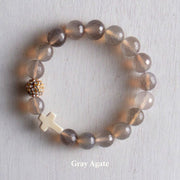 ' Thou Art with Me ' - Gray Agate