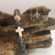 Jewelry - 3-piece Gift Set - 'Faith Hope Love' Tray