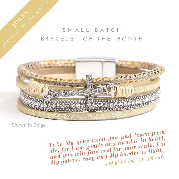 "The Gentle Yoke of Jesus" Bracelet