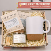 Serenity Prayer Gift Set | Candle+Mug | A Quiet Luxury of Light + Peace