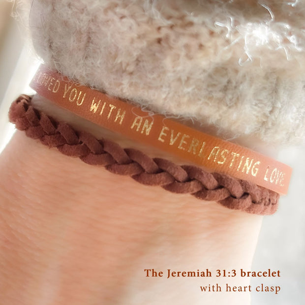 Jeremiah 31:3 Two-Strand Bracelet