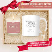 Be Still & Rest Gift Set | Candle + Mug | A Quiet Luxury for the Soul