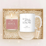 Be Still & Rest Gift Set | Candle + Mug | A Quiet Luxury for the Soul