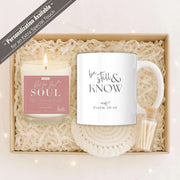 Be Still & Rest Gift Set | Candle + Mug | A Quiet Luxury for the Soul