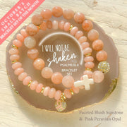 'I Will Not Be Shaken' Two-Piece Bracelet Set (Limited Edition)