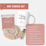 Be Still & Rest Gift Set | Candle + Mug | A Quiet Luxury for the Soul