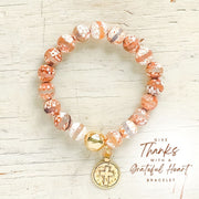 'Give Thanks with a Grateful Heart' Bracelet