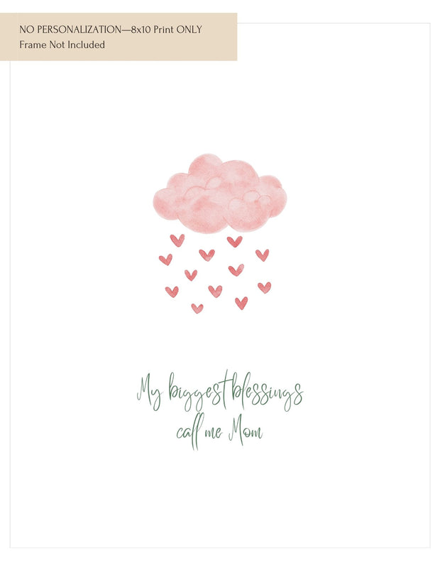 My Blessing Cloud Art Print—Mom