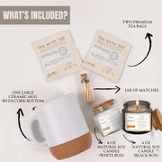 Serenity Prayer Gift Set | Candle+Mug | A Quiet Luxury of Light + Peace