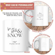 Be Still & Rest Gift Set | Blanket + Candle + Mug | Wrapped in Peace