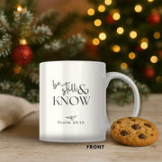 Be Still & Rest Gift Set | Blanket + Candle + Mug | Wrapped in Peace