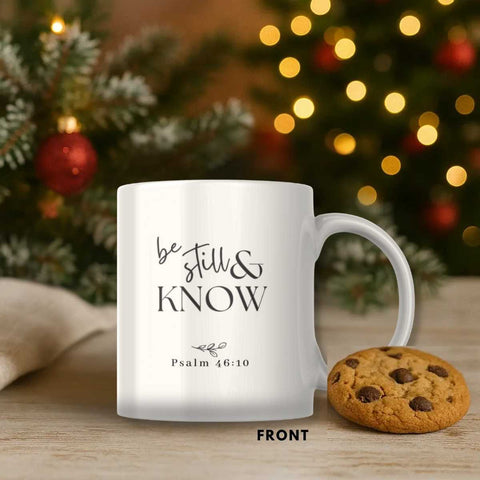 Be Still & Rest Gift Set | Blanket + Candle + Mug | Wrapped in Peace