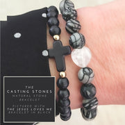 Casting Stones Bracelet (John 8:7)