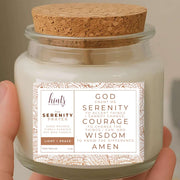 Serenity Prayer Gift Set | Candle+Mug | A Quiet Luxury of Light + Peace