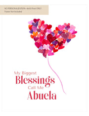 My Biggest Blessing Art Print—Abuela