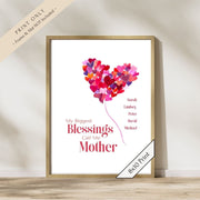 My Biggest Blessing Art Print—Mother
