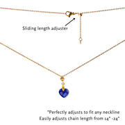 'You are Precious' Necklace & Card All-in-One Easy Gift—Lapis Lazuli