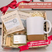 Serenity Prayer Gift Set | Candle+Mug | A Quiet Luxury of Light + Peace