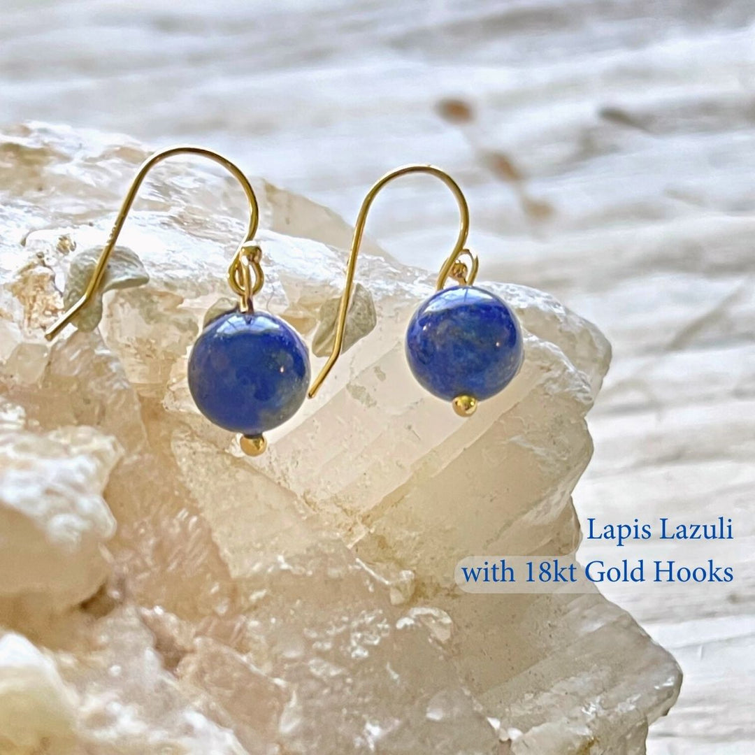 Lapis Lazuli Blue Stone of The Throne Women's Natural Stone Bead