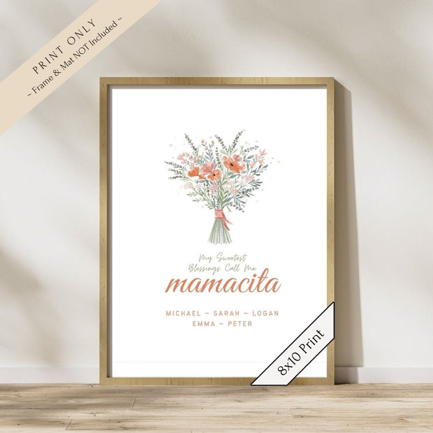 My Sweetest Blessings Art Print—Mamacita