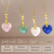 'You are Precious' Necklace & Card All-in-One Easy Gift—Lapis Lazuli