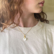 'You are Precious' Necklace & Card All-in-One Easy Gift—Natural Quartz