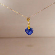 'You are Precious' Necklace & Card All-in-One Easy Gift—Lapis Lazuli