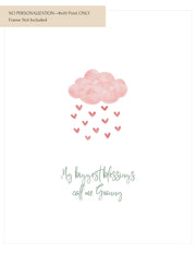 My Blessing Cloud Art Print—Granny