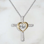 To A Beautiful Woman of God Cross Necklace