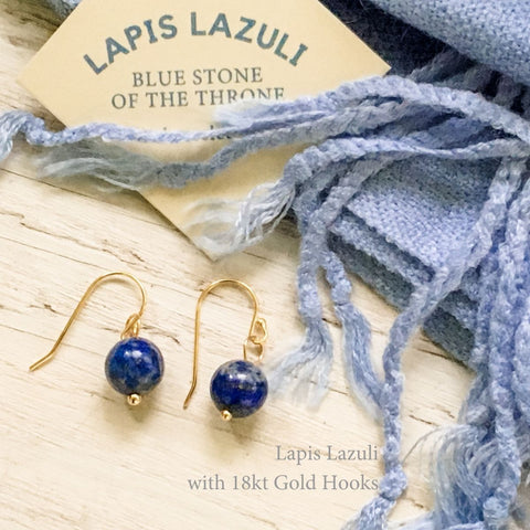 Blessings—Lapis Lazuli Earrings
