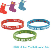 Child of God Youth Bracelet Trio