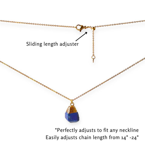 The Cornerstone Necklace - Lapis Lazuli