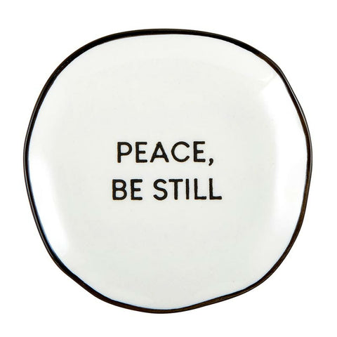 Peace Be Still Dish