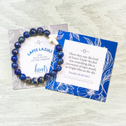 'Faith Hope Love' 3-piece Gift Set Bracelets, Earrings & Tray