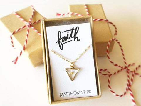 Mustard Seed Faith Necklace - Staff Favorite!