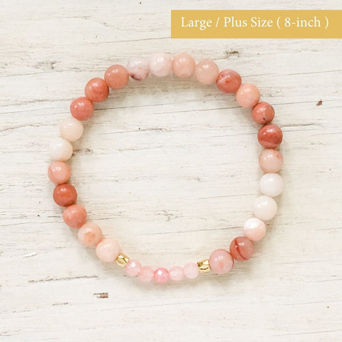 Wonderfully Made Adult Bracelet—Pink Aventurine