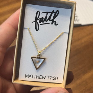 Mustard Seed Faith Necklace - Staff Favorite!