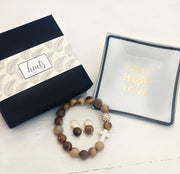 Jewelry - 3-piece Gift Set - 'Faith Hope Love' Tray