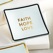 Jewelry - 3-piece Gift Set - 'Faith Hope Love' Tray